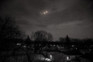 Ambiguous lights over Janesville