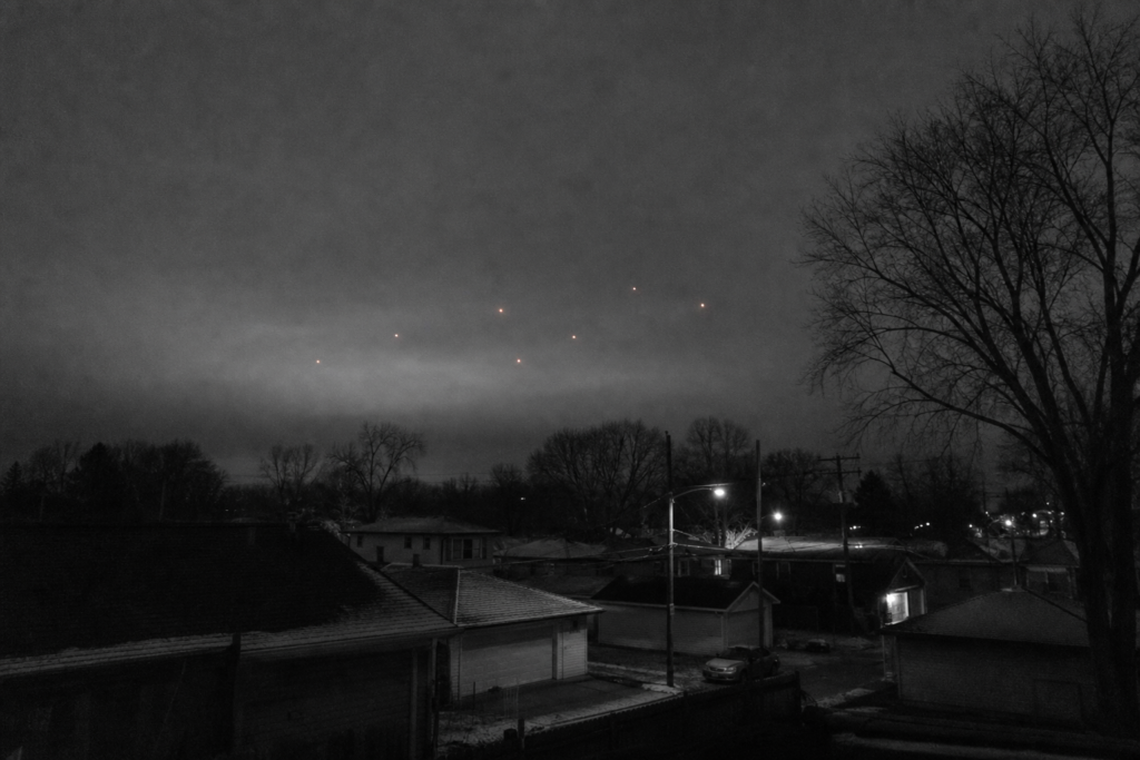Orange Lights Over Rockford