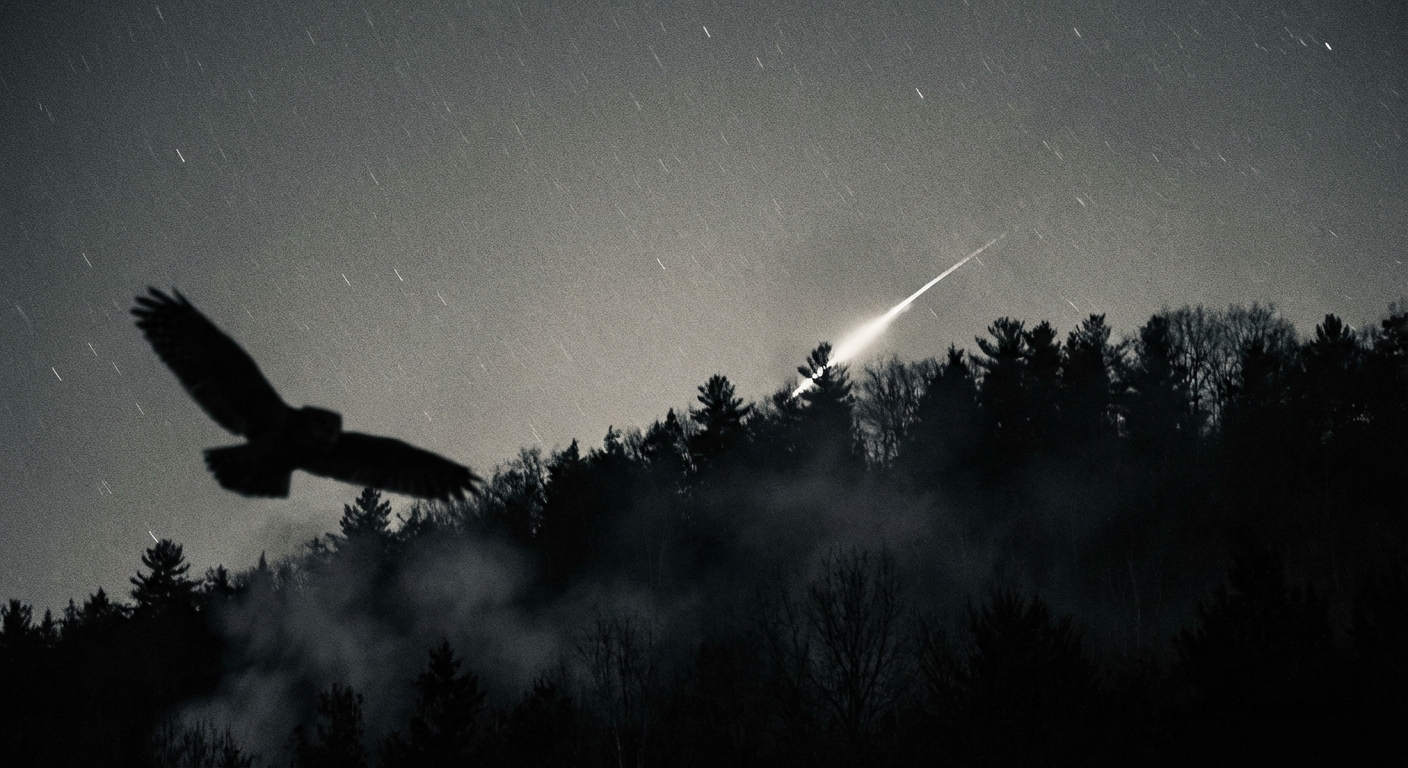 Owl, meteor, or something else