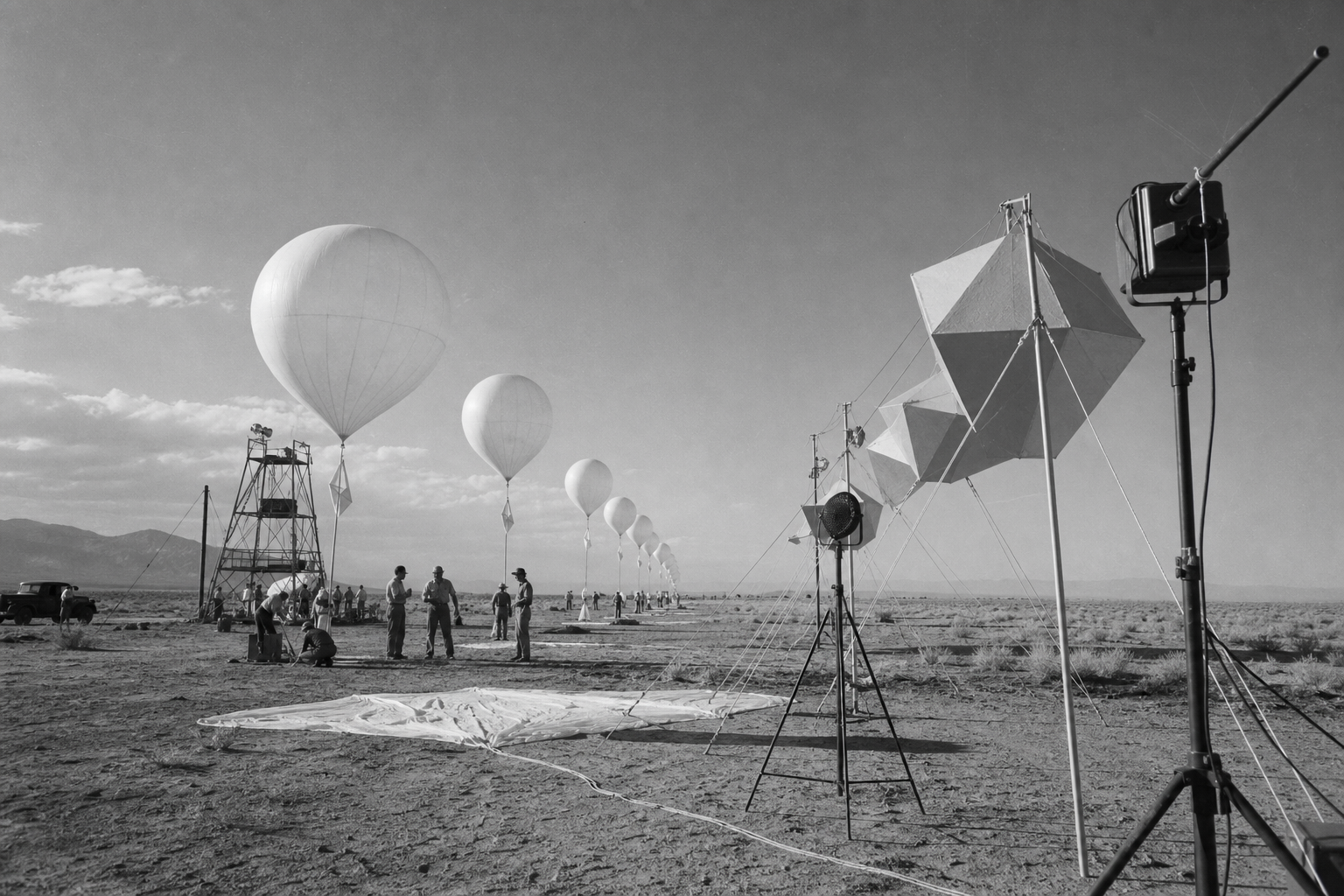 Project Mogul Balloon Equipment