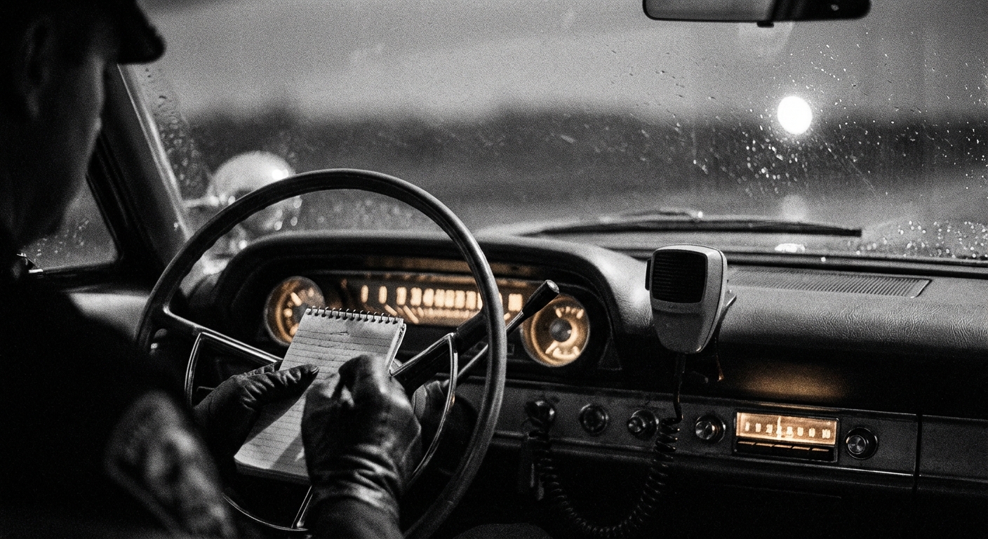 Timeline in the Patrol Car