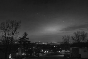 Dim lights over Madison