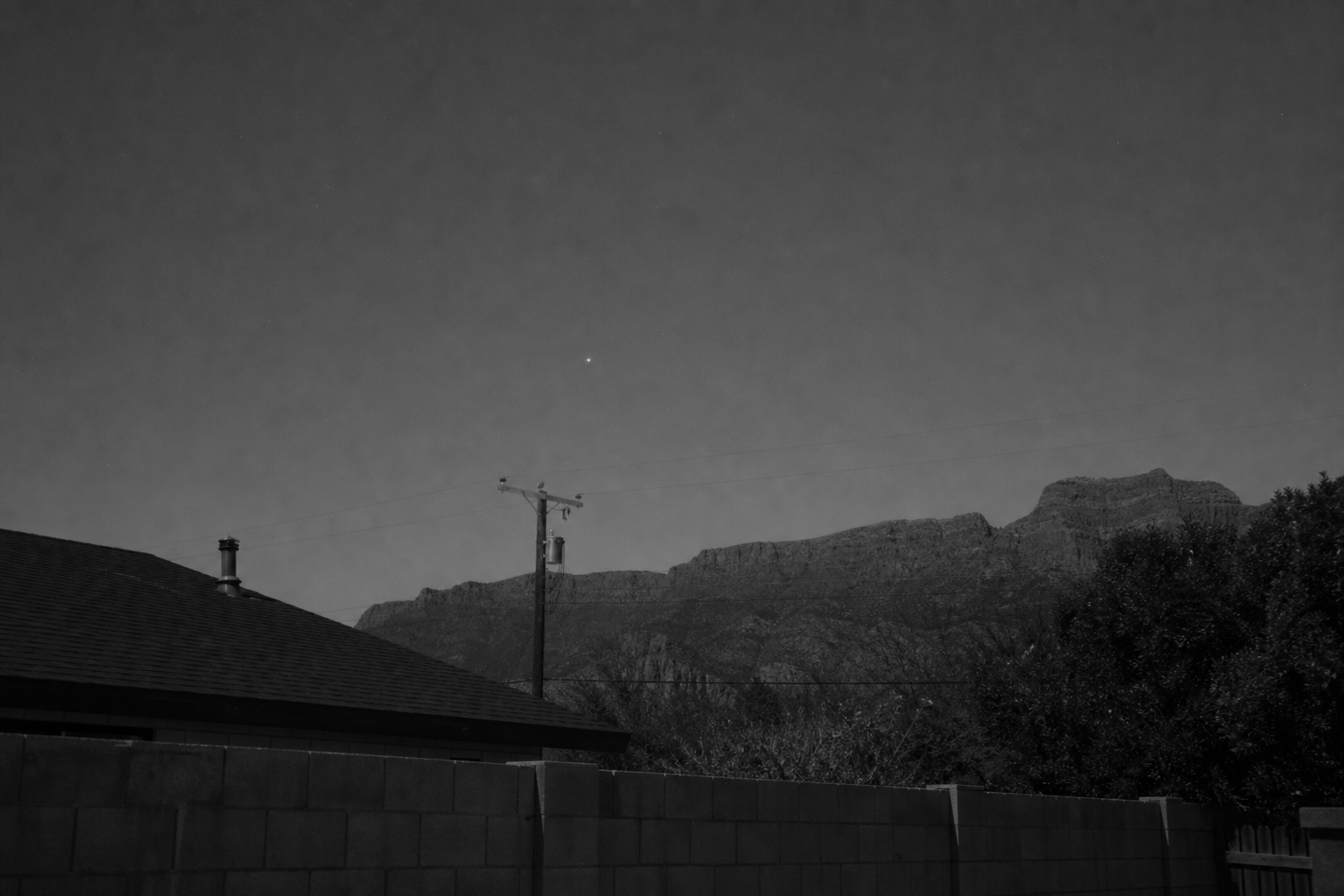 Reference Points in the Night Sky