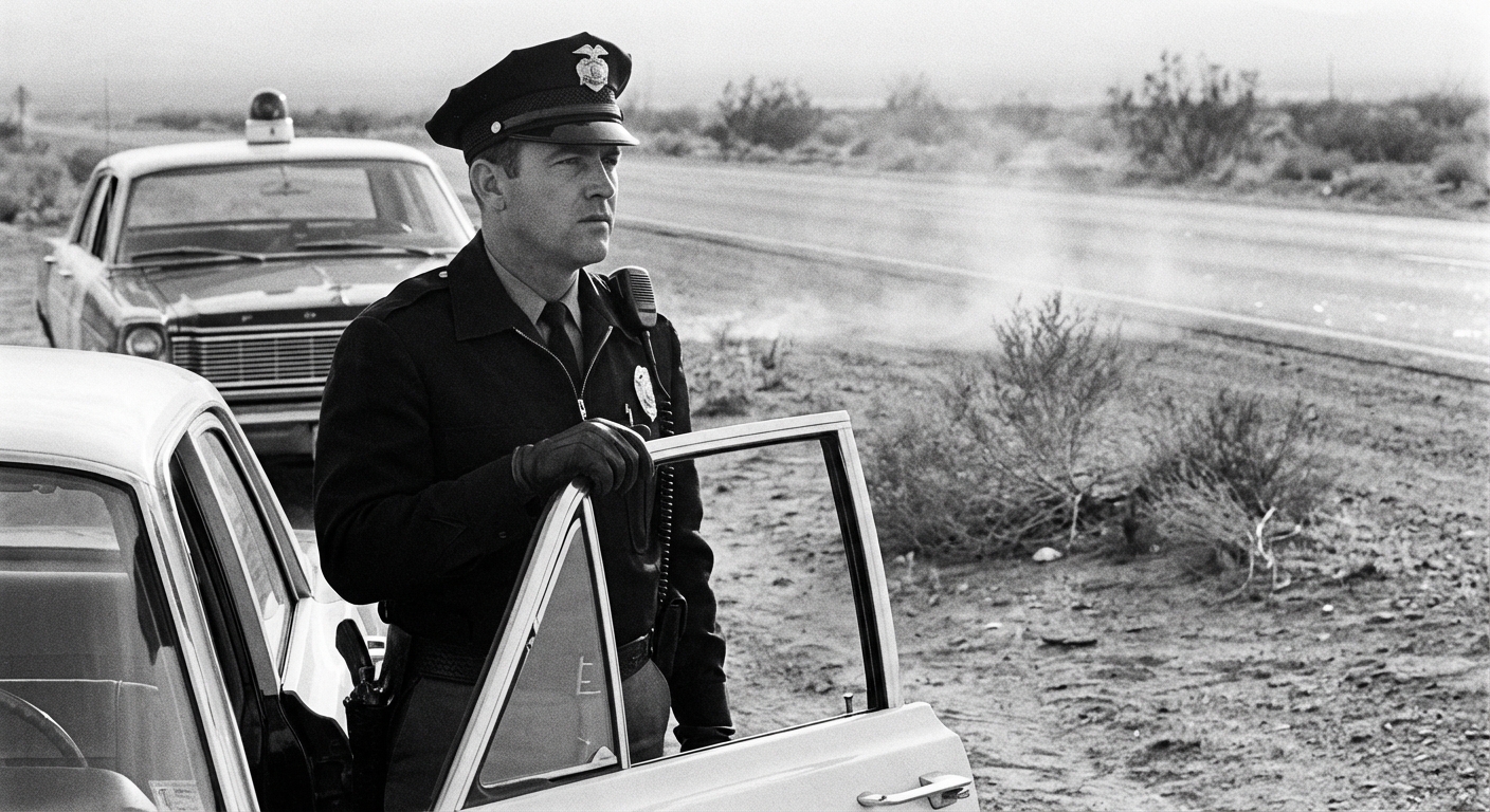 The officer who would not budge