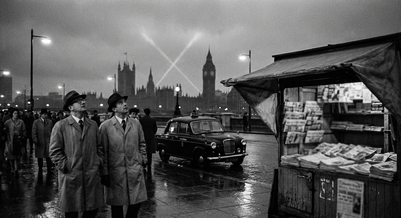 Cold War Britain meets UFO curiosity