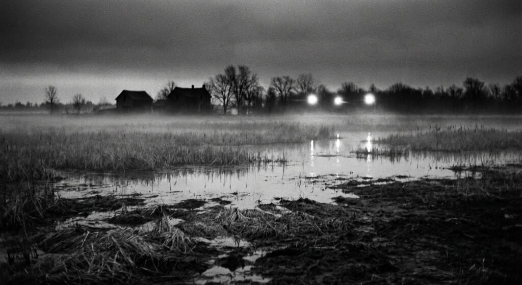 Michigan swamp lights, 1966
