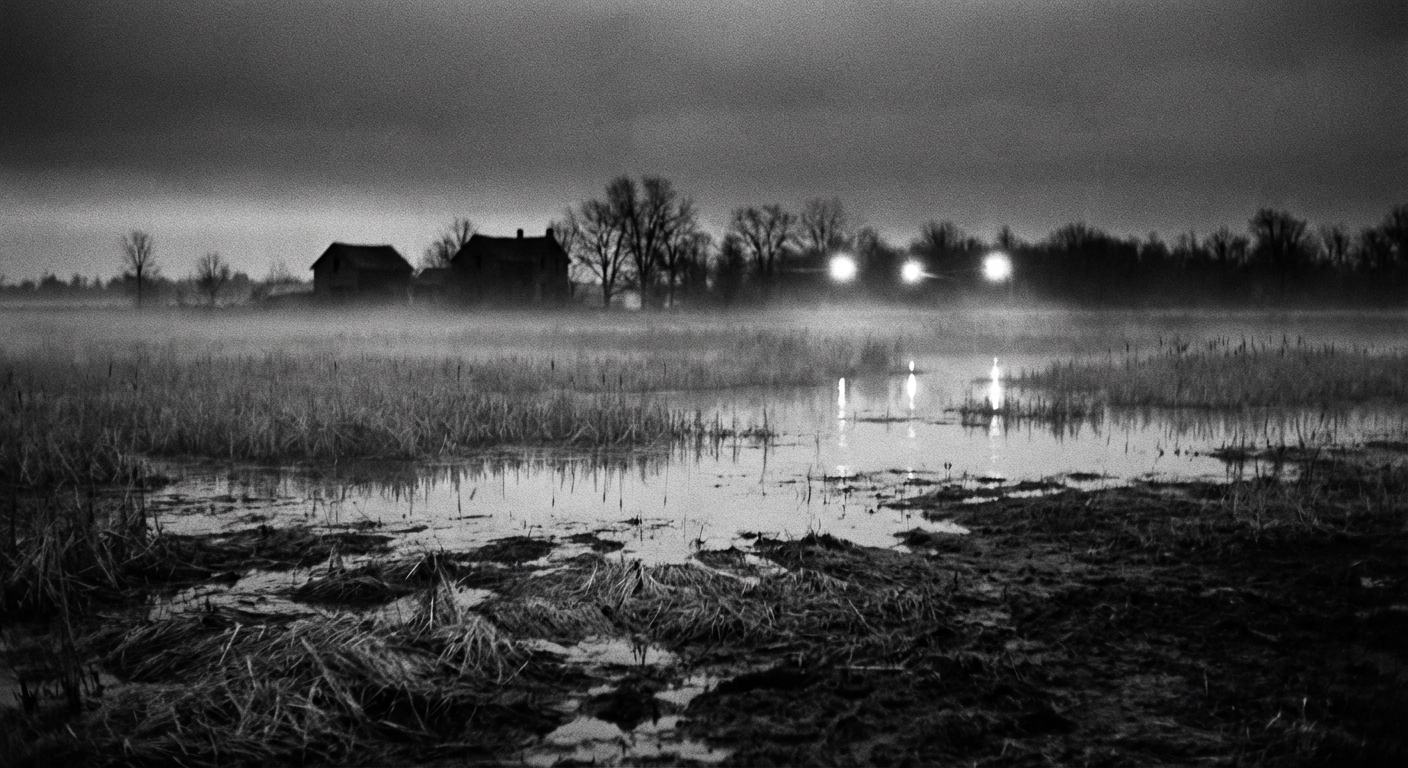Michigan swamp lights, 1966
