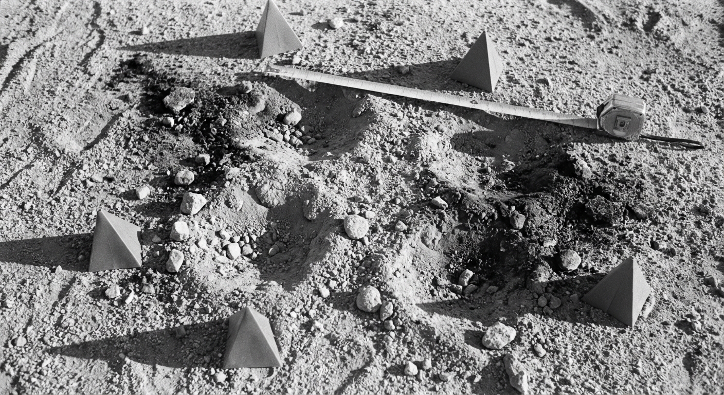 Traces on the ground