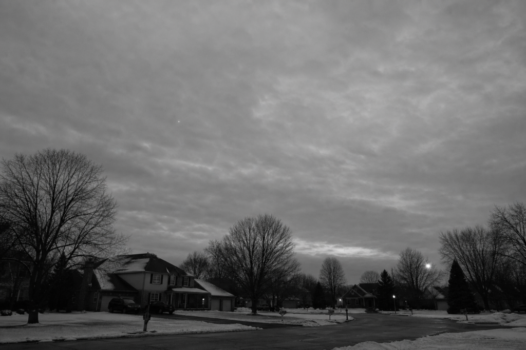 Winter Sky Over Farmington Hills
