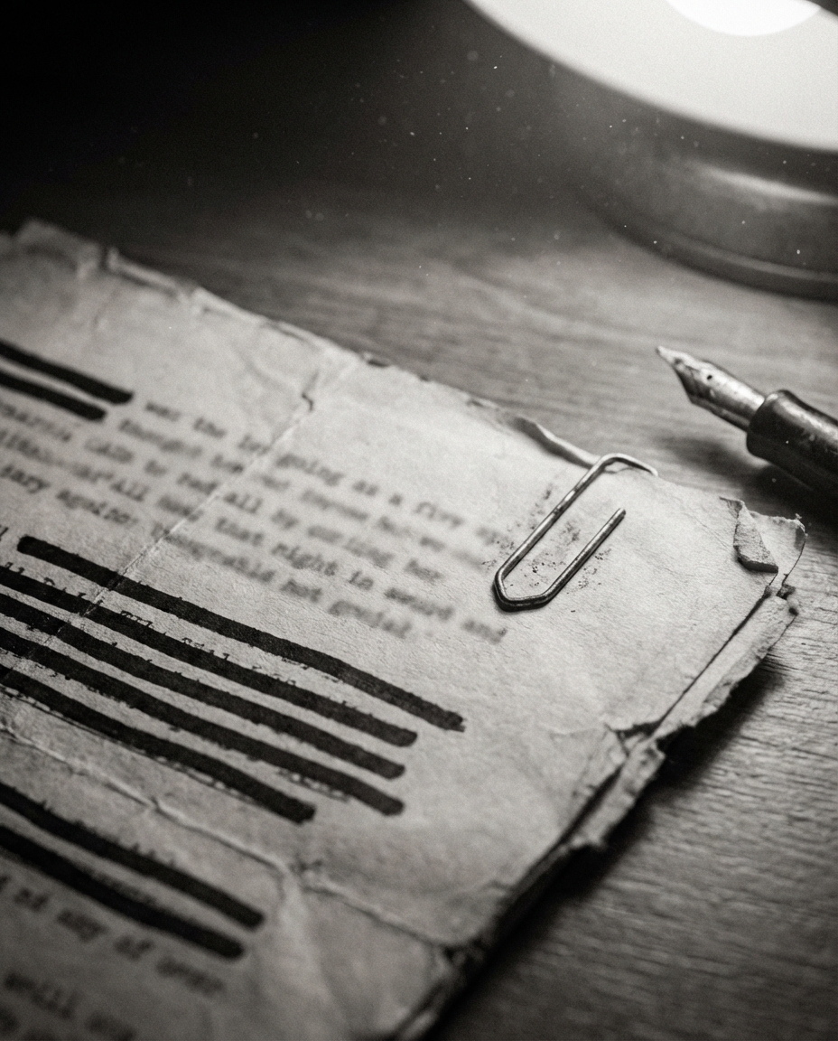Memo Evidence Close-Up