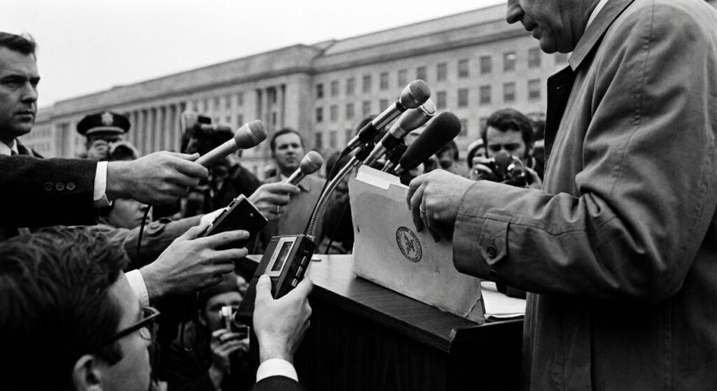 Pentagon admission, candid moment