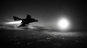 F-4 Phantom vs luminous object over Tehran