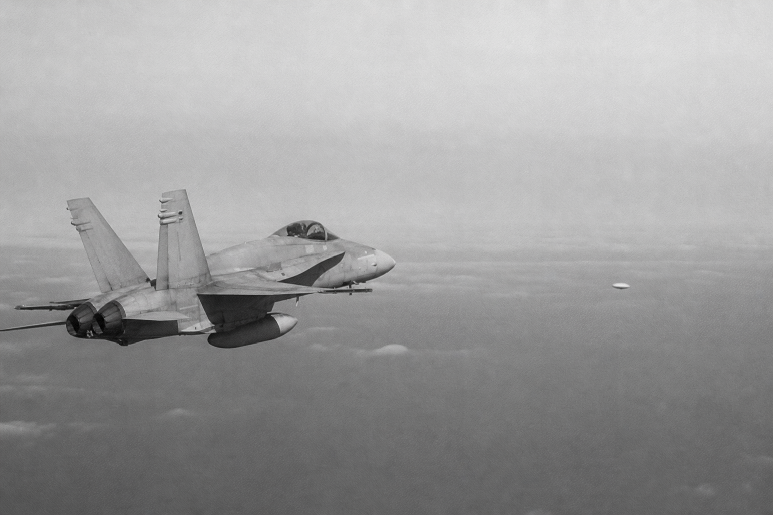 Infrared tracking flight