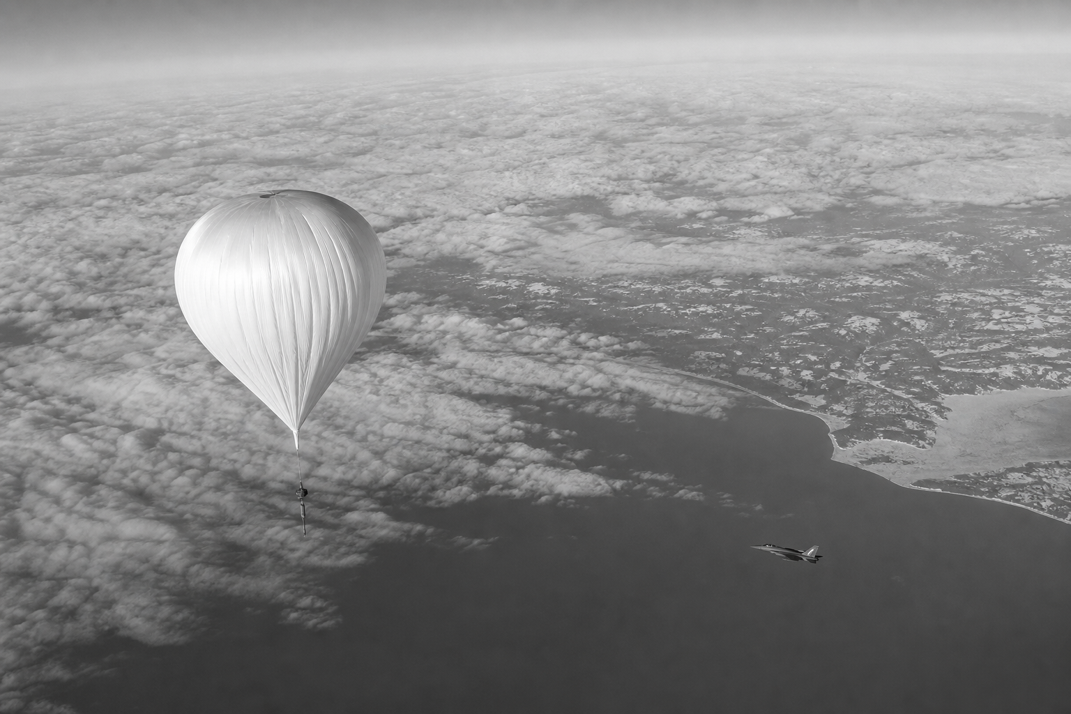High-Altitude Object Over North America