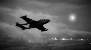 Night intercept over East Anglia