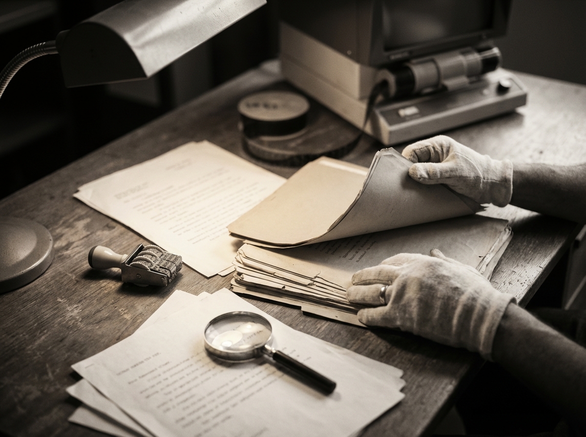 Archival research and missing records