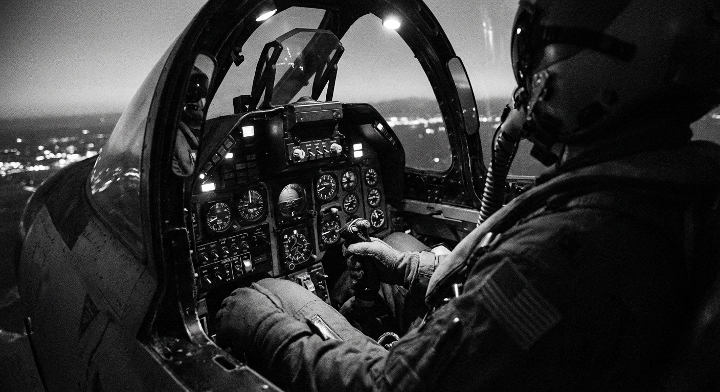 Avionics failure in cockpit
