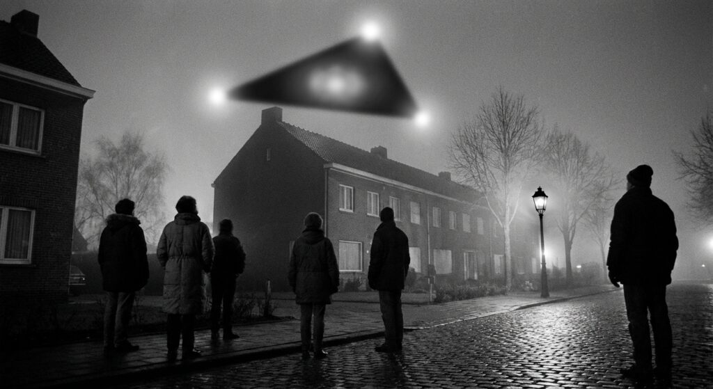Belgian night sky triangle wave