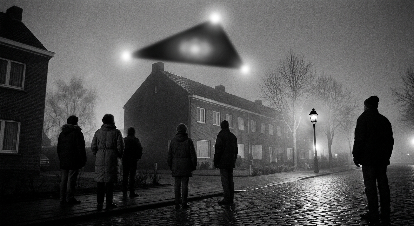 Belgian night sky triangle wave