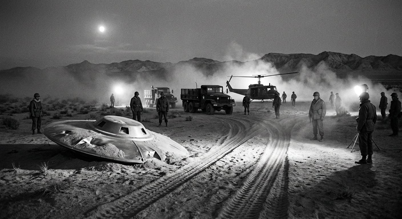 Desert recovery at night