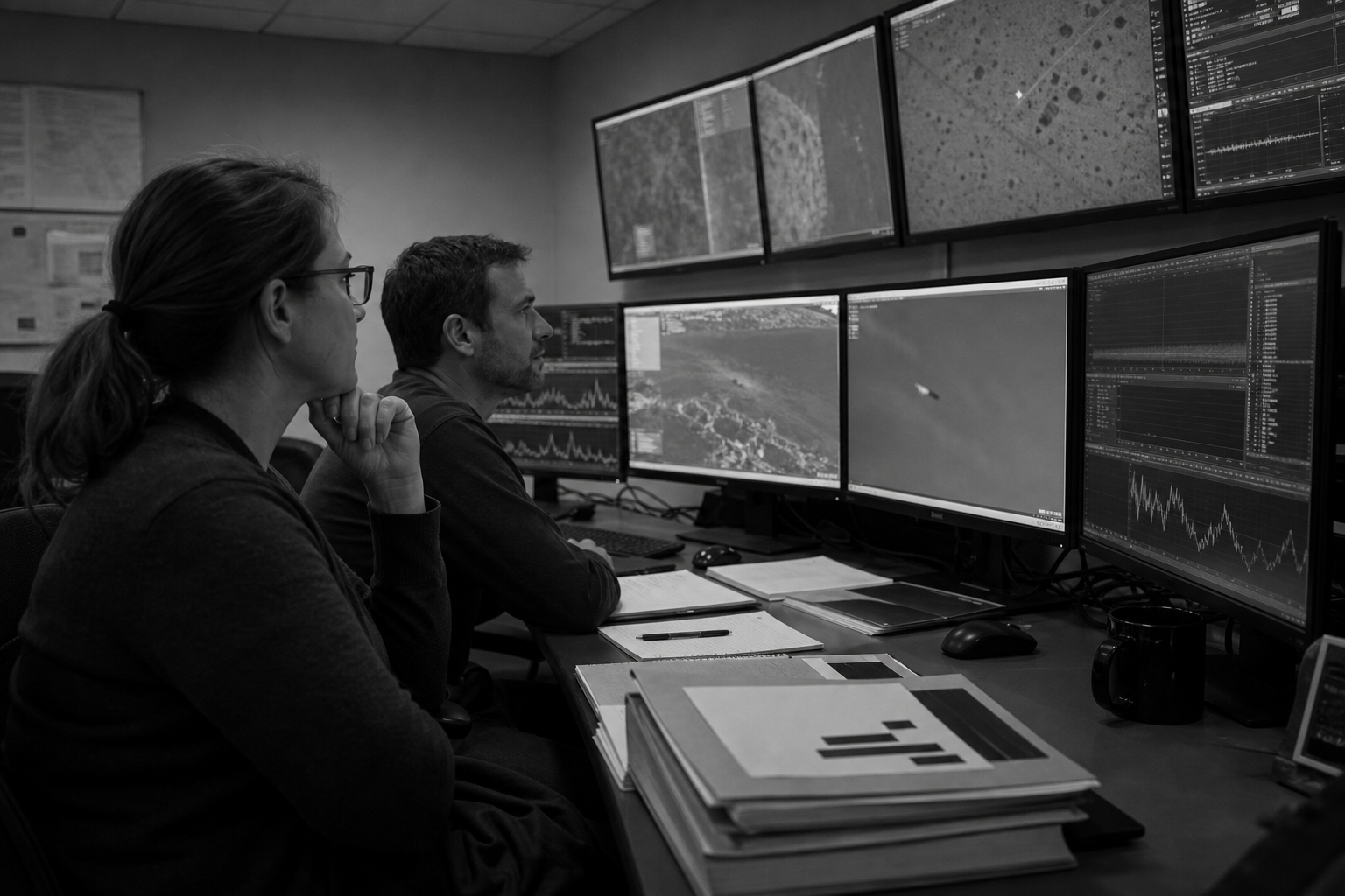 Analysts Review Anomaly Sensor Evidence