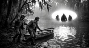 Pascagoula River Night Encounter