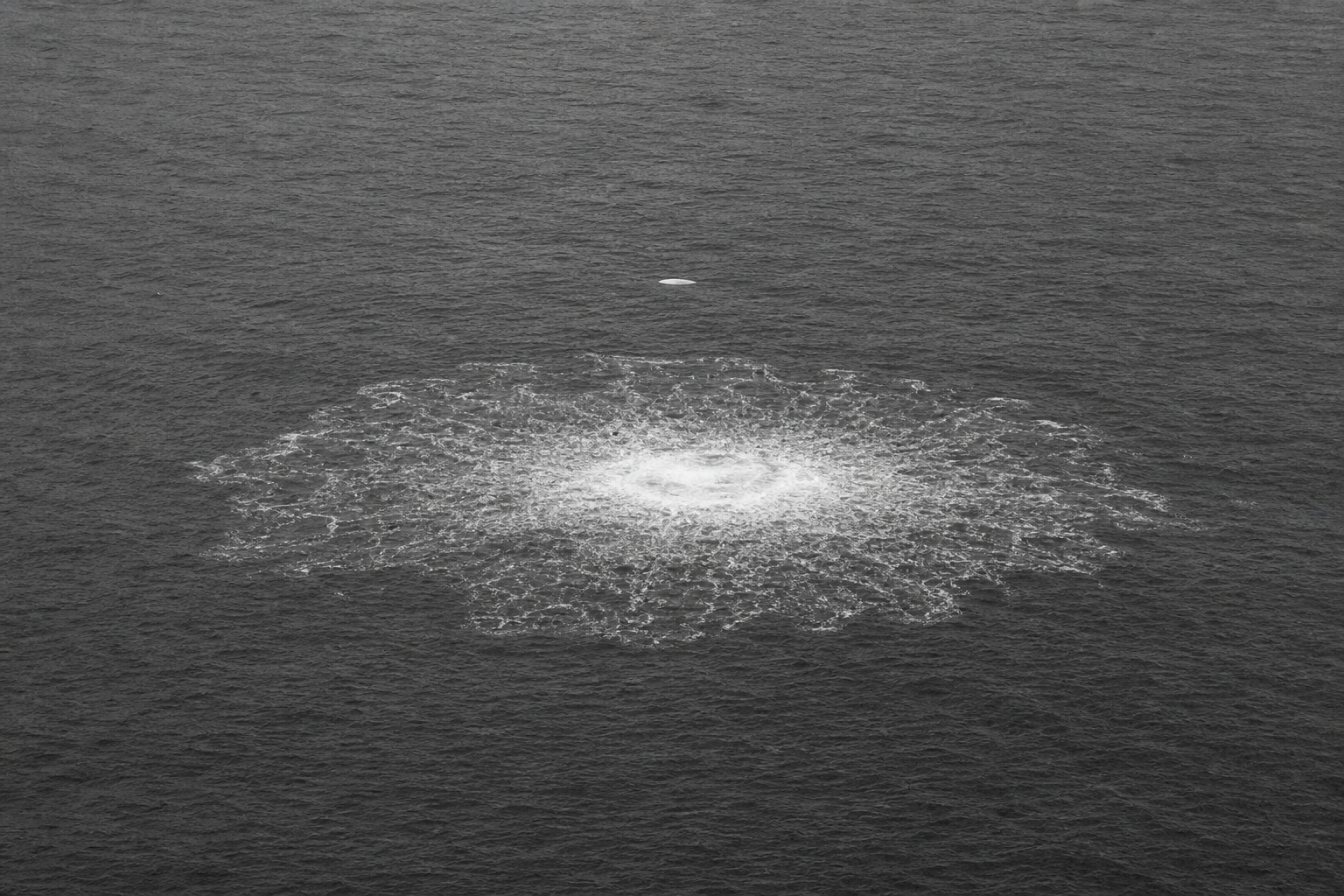 Disturbed water visual intercept
