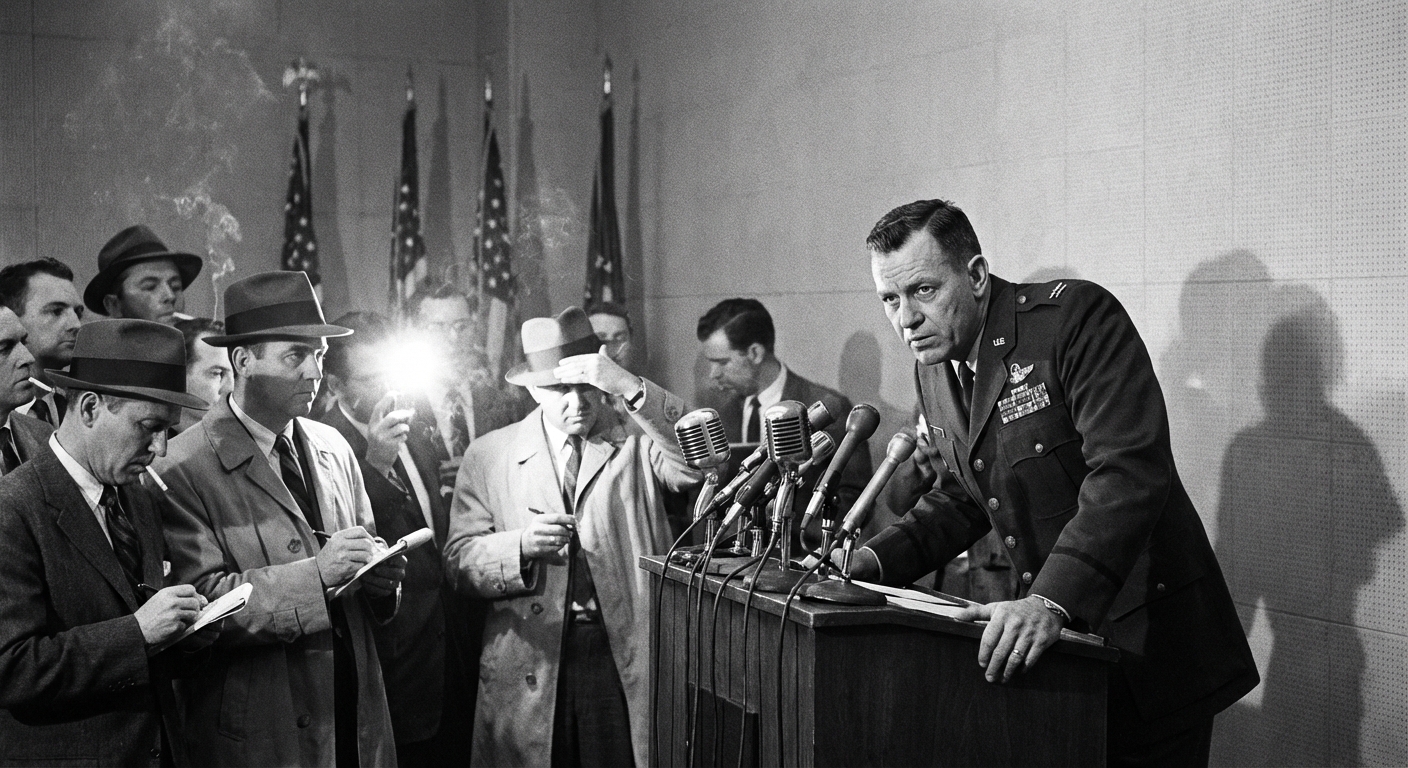 Pentagon Press Conference 1952