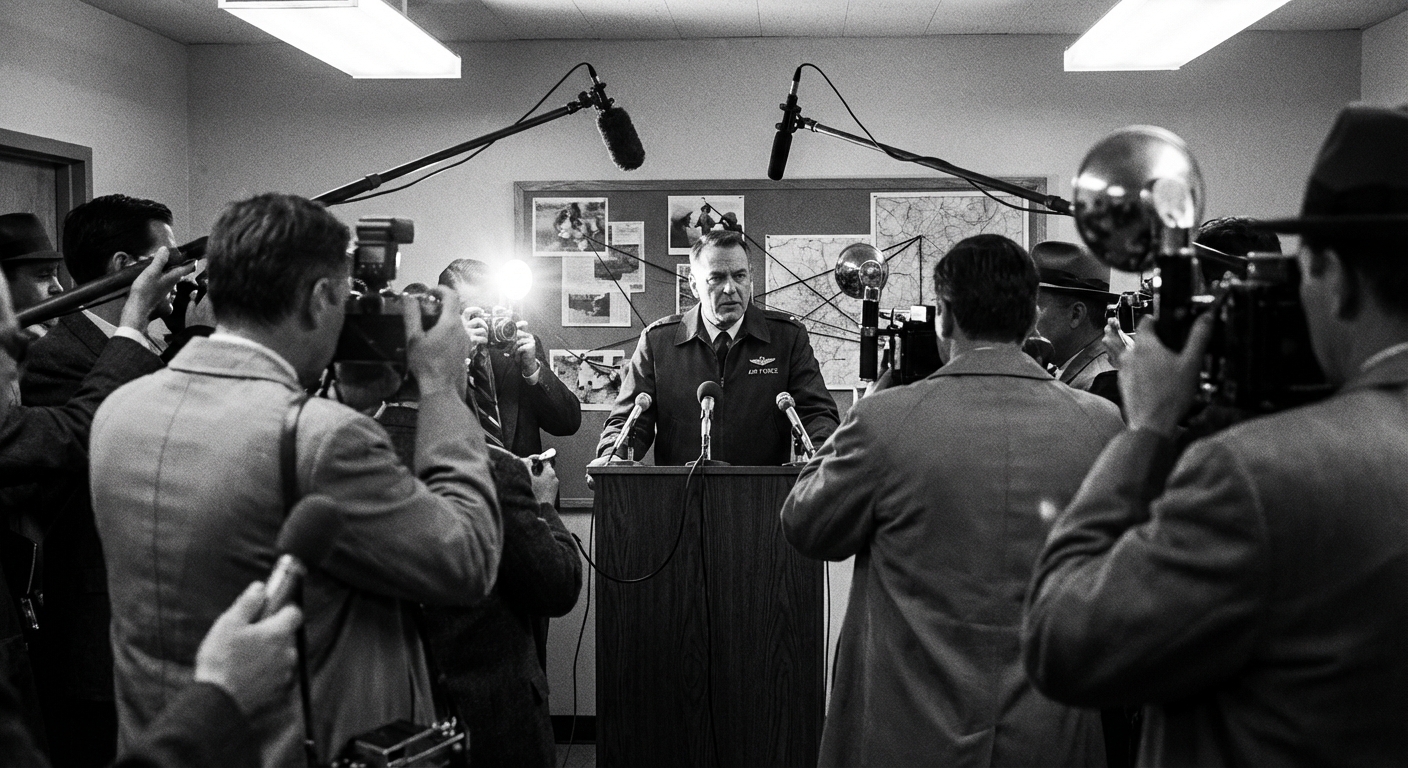 Press briefing and public messaging