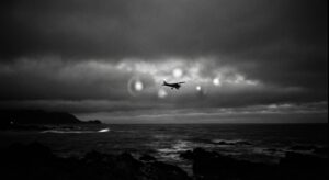 Kaikoura Lights over the coast