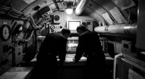 Sub sonar contact