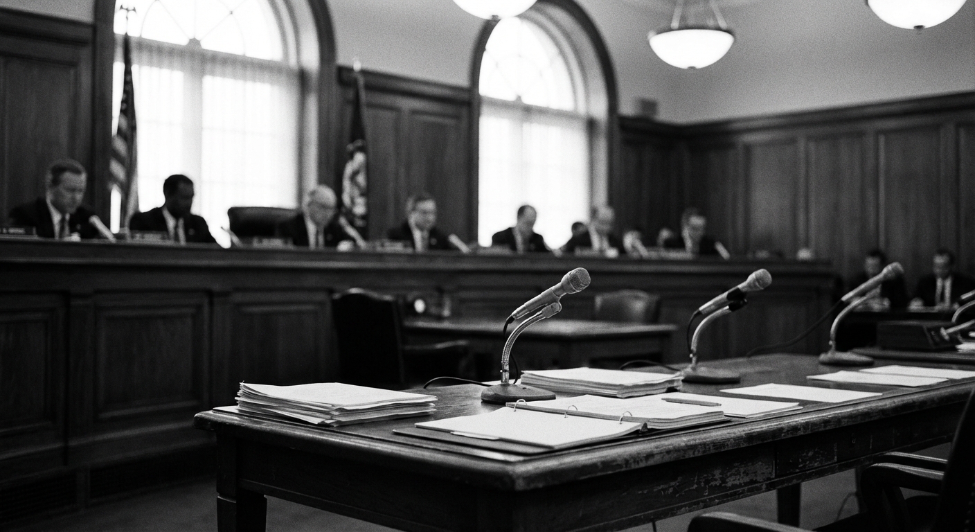 Congressional Hearing Atmosphere