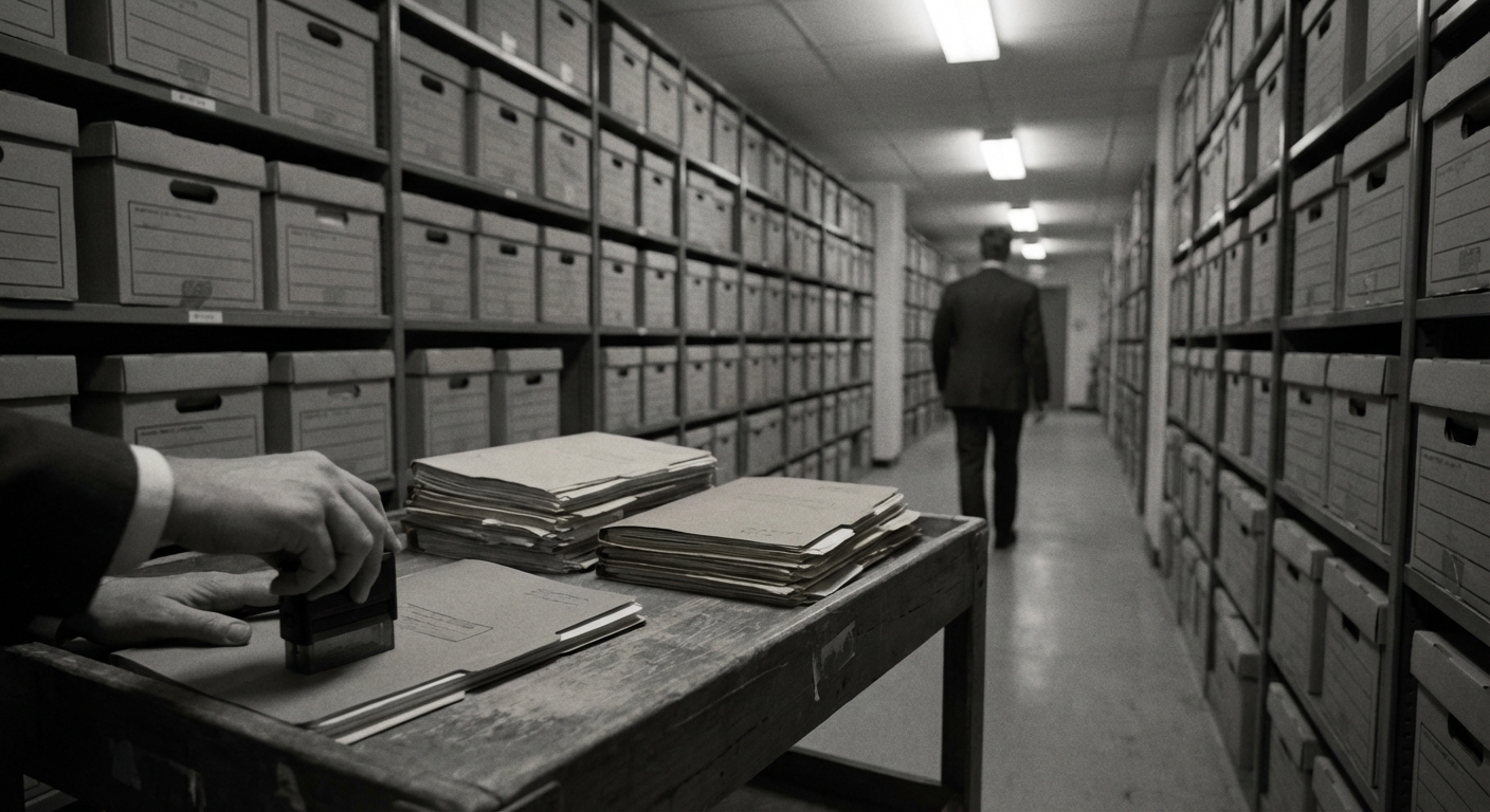 Conclusion and closure: archive corridor