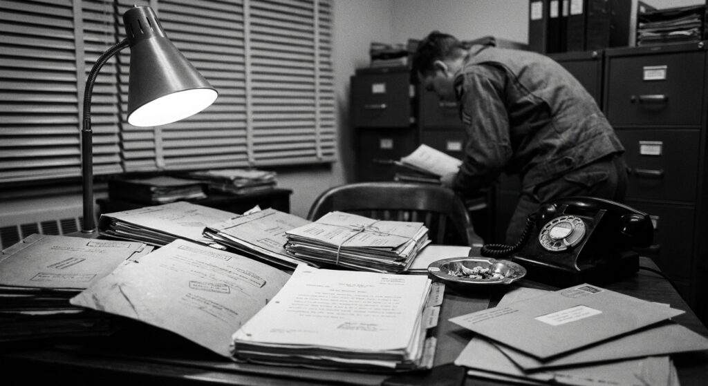 1949 Grudge Memo Desk