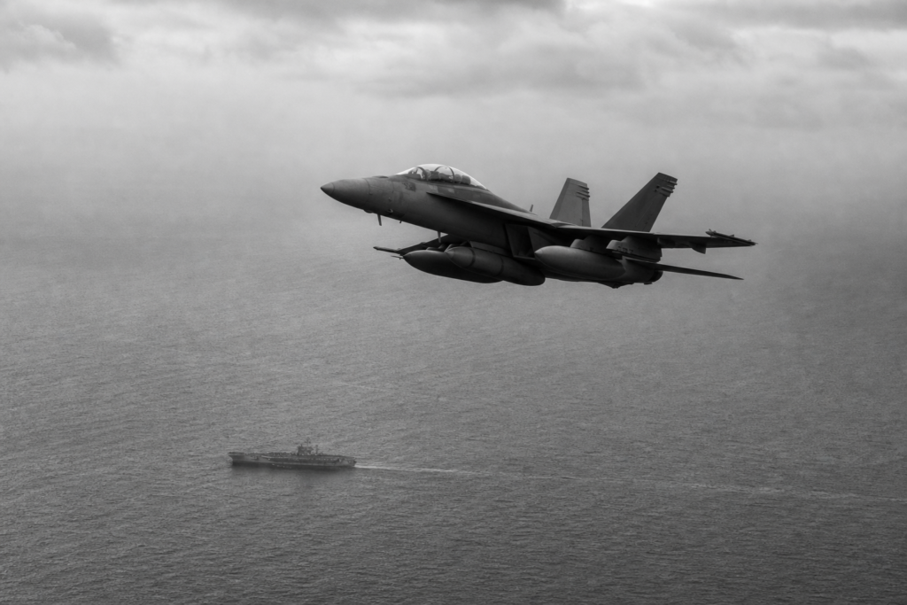 F/A-18 Over Pacific Training Waters