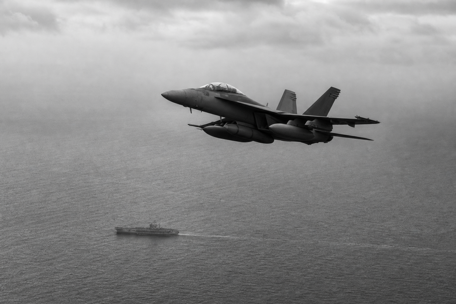 F/A-18 Over Pacific Training Waters