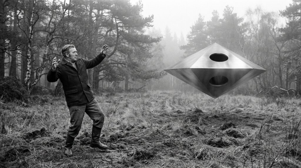 Forestry worker and UFO in Dechmont Woods
