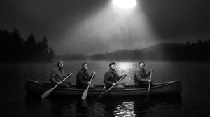 Canoe Under Silent Light