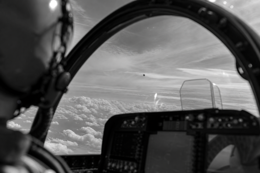 Unidentified Object Near Military Flight Path