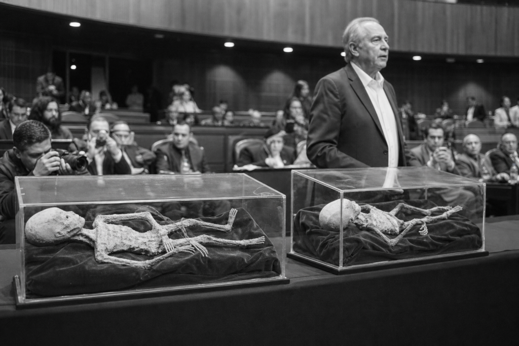 Specimens displayed at Mexico hearing
