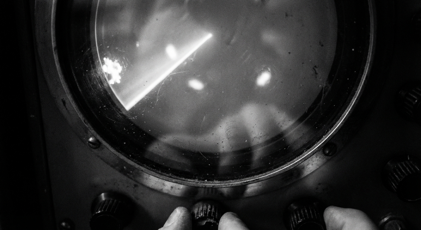 Ambiguous radar return close-up