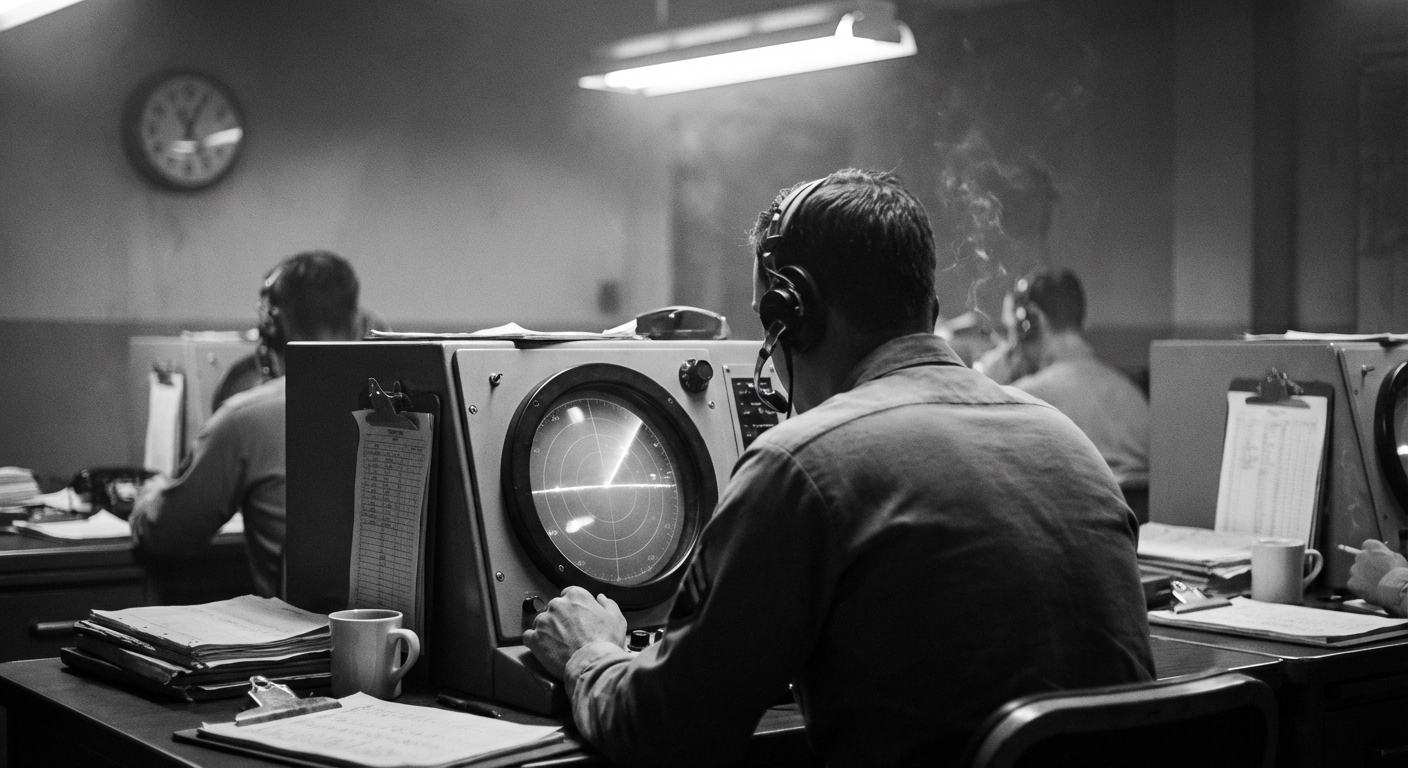 Minute-by-minute radar room
