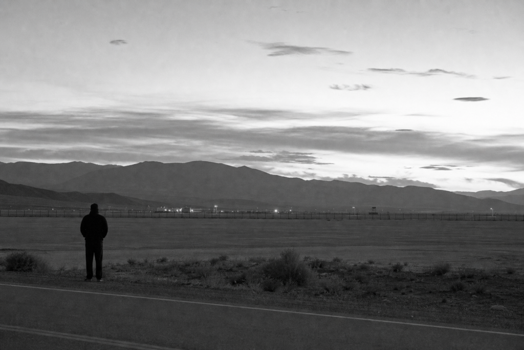 Nevada Test Range at Dusk