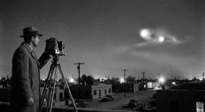 Rhodes UFO Night Shot