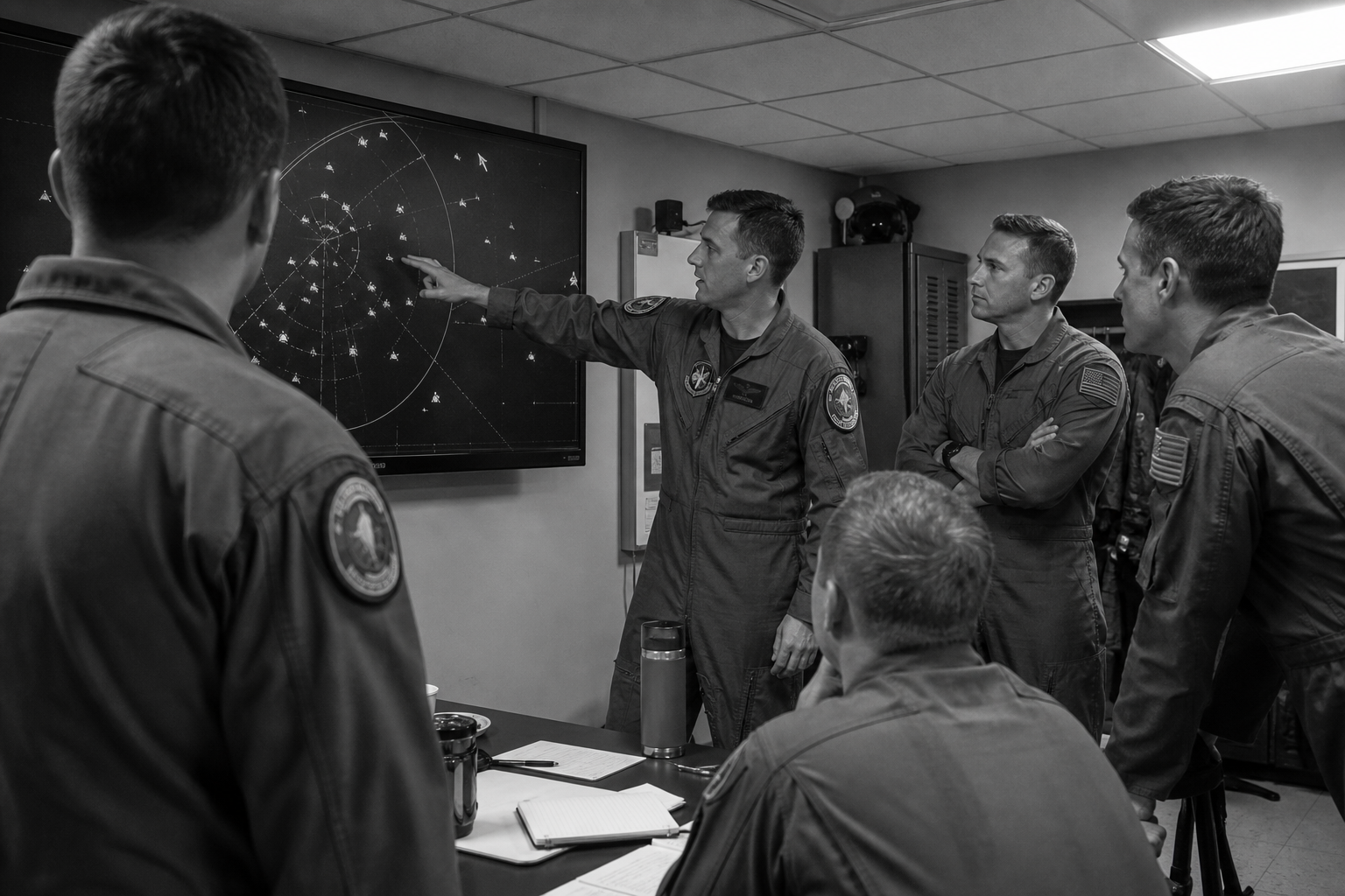 Naval Aviator Flight-Safety Briefing