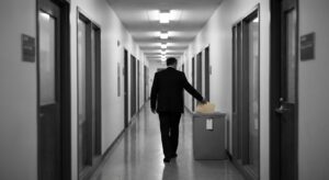 Pentagon corridor, program ends