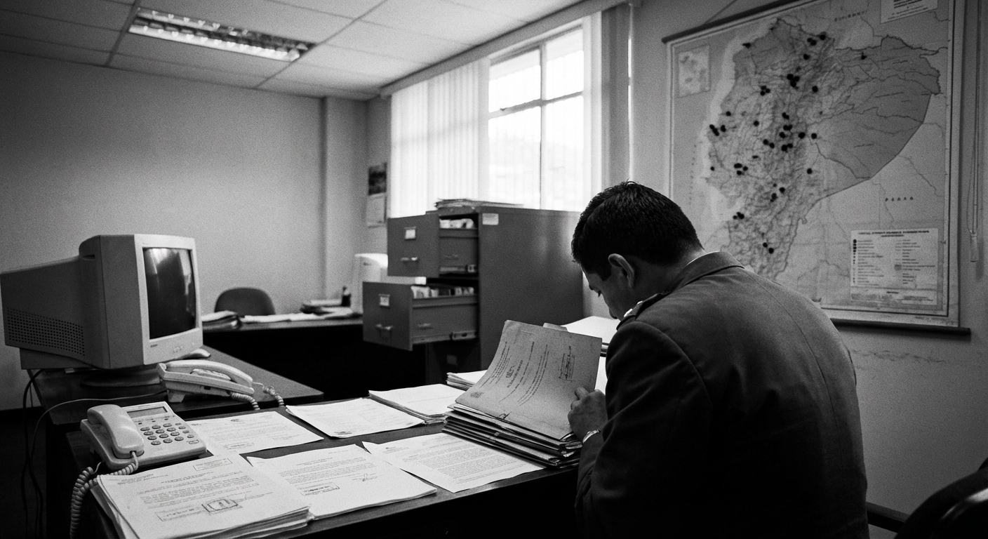CEIFO files in a defense office