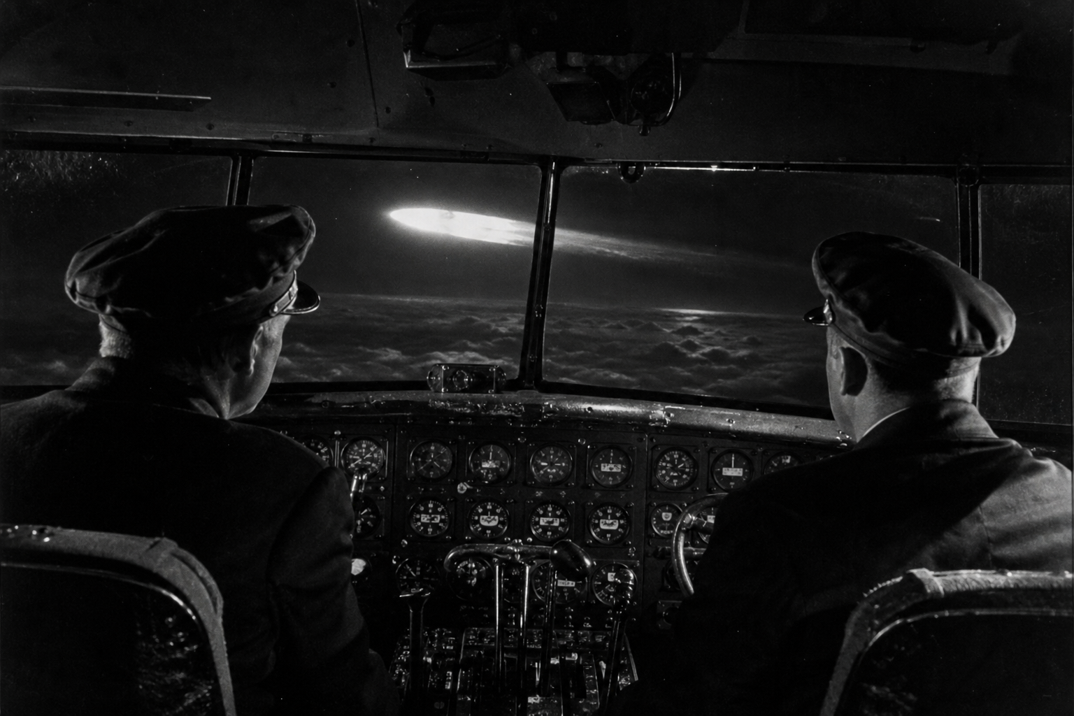 Night encounter over Alabama
