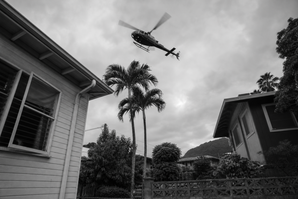 Reported Helicopter Overflight in Honolulu