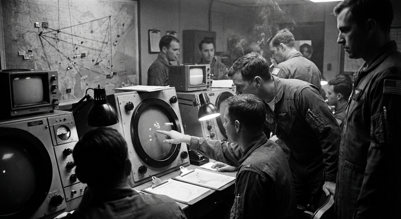 Military Radar Room